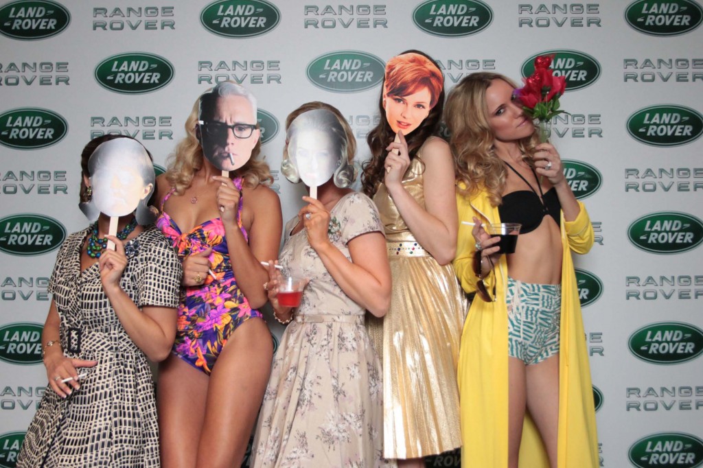 Land Rover Cape Fear Photo Booth Pics Mad Men Event