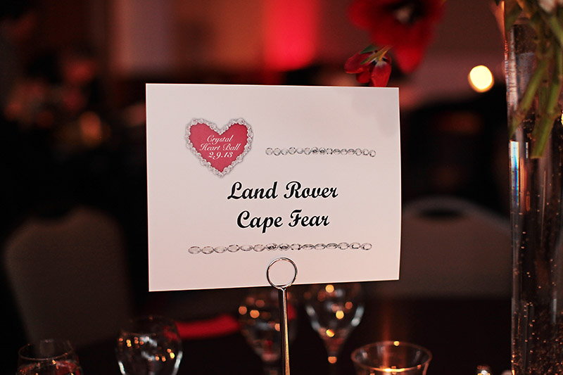 Land Rover Cape Fear 2013 Cape Fear Heart Ball